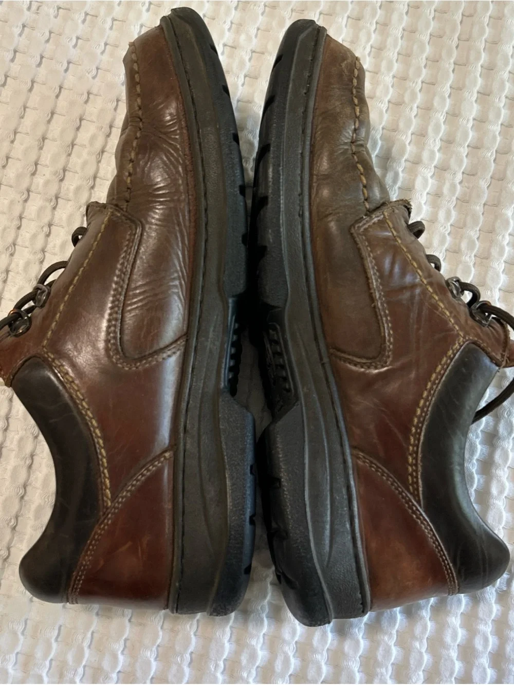 Mephisto Leather Low Hiking Walking Lace-Up Sneaker GoreTex Men’s US 9.5 EU 9